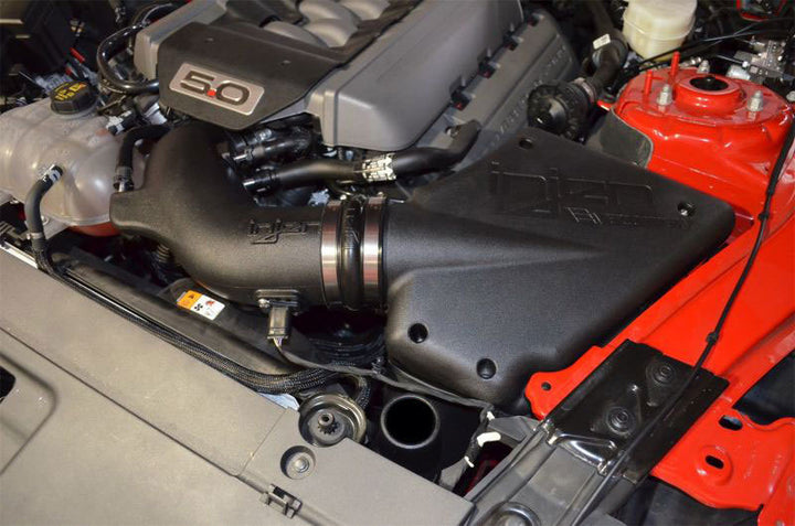 Injen 15-17 Ford Mustang GT 5.0L V8 Evolution Intake - Bull Strap