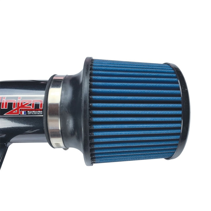 Injen 15-19 Hyundai Sonata 2.0T Short Ram Air Intake - Laser Black - Bull Strap