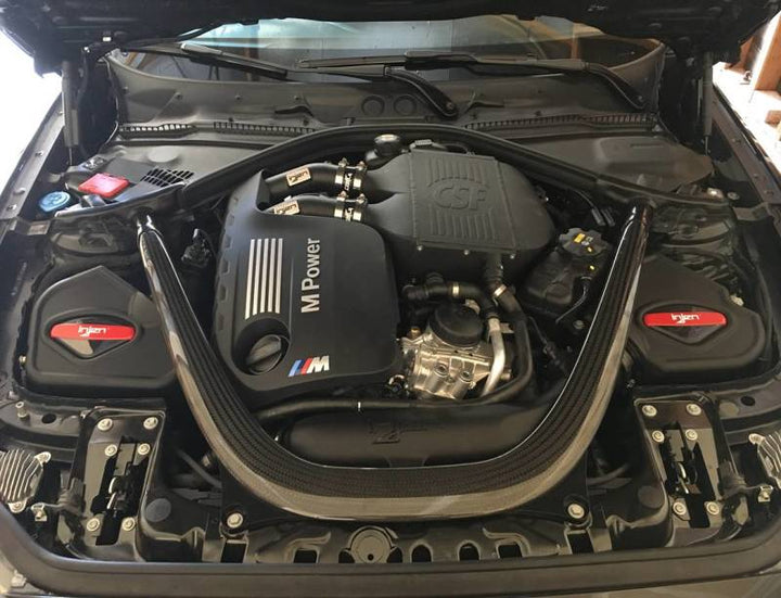 Injen 15-20 BMW M3/M4 3.0L Evolution Intake - Bull Strap