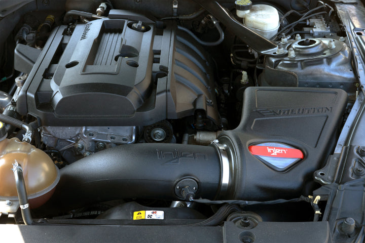 Injen 15-22 Ford Mustang L4-2.3L Turbo Evolution Cold Air Intake - Bull Strap