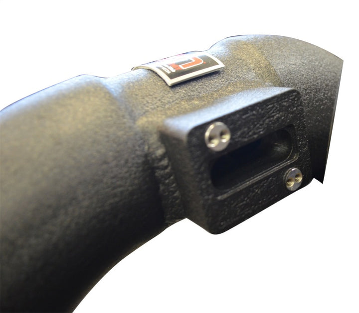 Injen 16-18 BMW 330i B48 2.0L (t) Wrinkle Black Cold Air Intake - Bull Strap