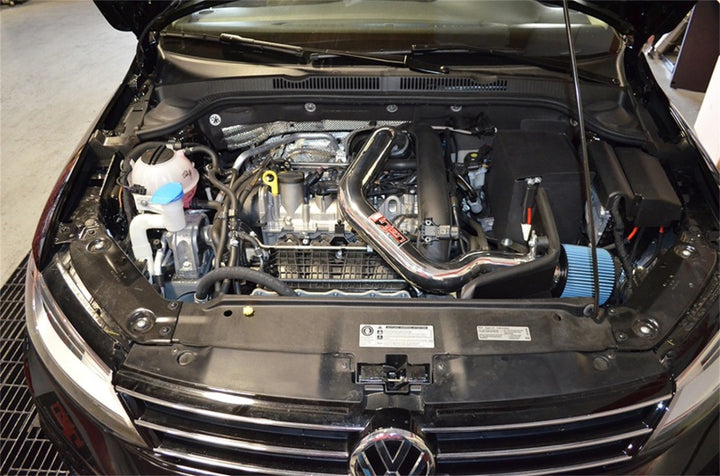 Injen 16-18 VW Jetta I4 1.4L TSI SP Series Short Ram Polished Intake System - Bull Strap