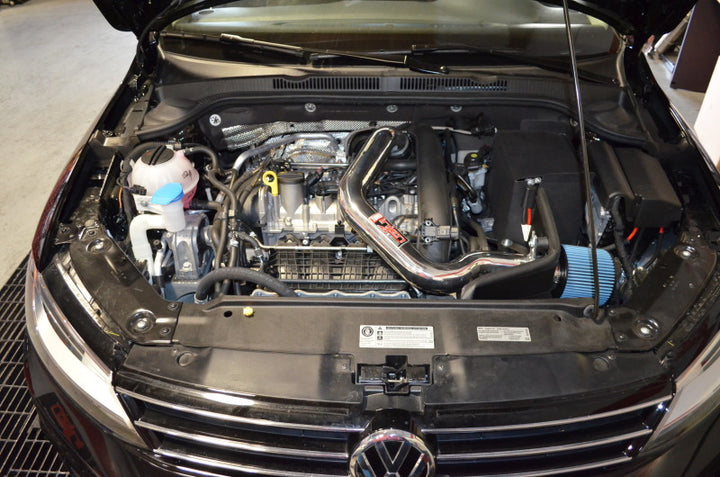 Injen 16-18 VW Jetta I4 1.4L TSI SP Series Short Ram Polished Intake System - Bull Strap