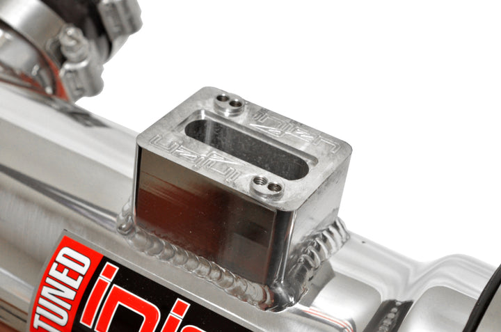 Injen 16-19 Nissan Titan 5.6L Polished Power-Flow Air Intake System - Bull Strap