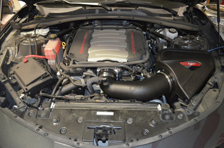 Injen 16-20 Chevrolet Camaro SS 6.2L V8 Evolution Intake - Bull Strap