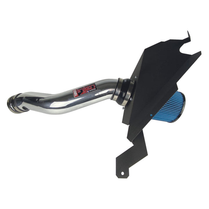 Injen 16-20 Dodge Durango / Jeep Grand Cherokee 3.6L V6 Polished PF Short Ram Cold Air Intake - Bull Strap