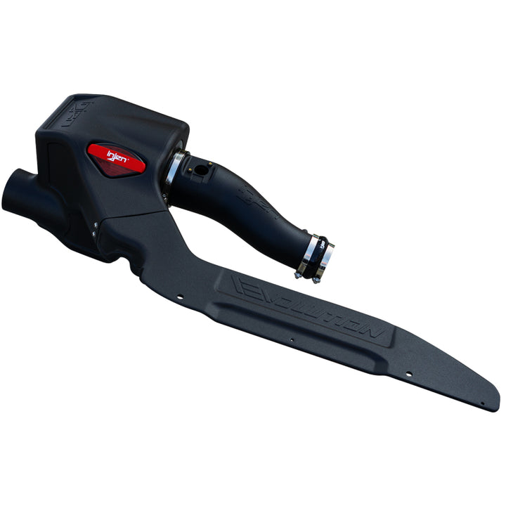 Injen 16-20 Toyota Tacoma V6-3.5L Evolution Cold Air Intake System 8 Layer Cotton Gauze Air Filter - Bull Strap