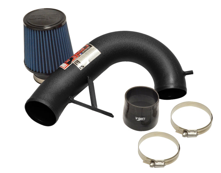 Injen 17-19 Audi A4 2.0T Black Cold Air Intake - Bull Strap