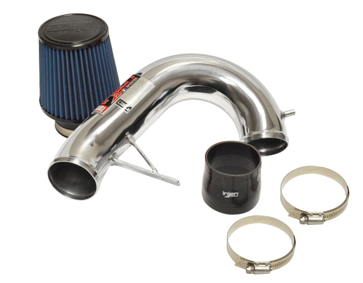 Injen 17-19 Audi A4 2.0T Polished Cold Air Intake - Bull Strap