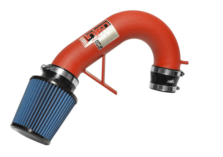 Injen 17-19 Audi A4 2.0T Wrinkle Red Short Ram Air Intake - Bull Strap