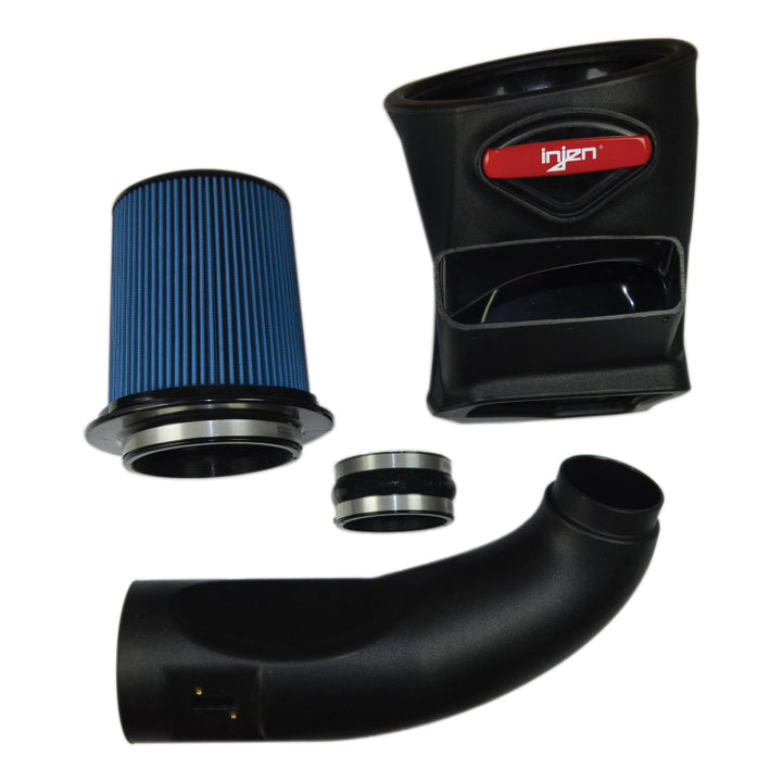 Injen 17-19 Chevy Silverado 2500/3500 Duramax L5P 6.6L Evolution Cold Air Intake (Dry Filter) - Bull Strap