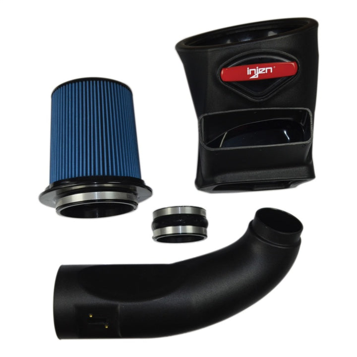 Injen 17-19 Chevy Silverado 2500/3500 Duramax L5P 6.6L Evolution Cold Air Intake (Dry Filter) - Bull Strap