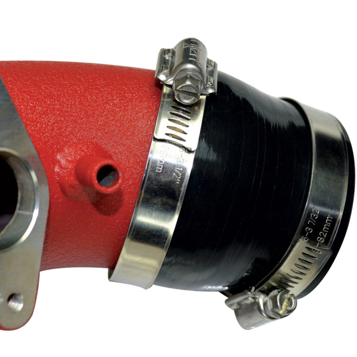 Injen 17-19 Honda Civic Type R 2.0T Wrinkle Red Short Ram Air Intake - Bull Strap
