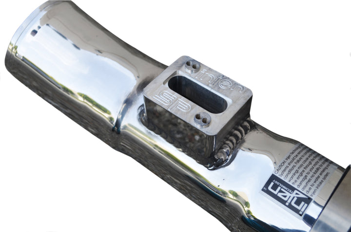 Injen 17-19 Nissan Sentra 1.6L 4cyl Turbo Polished Cold Air Intake - Bull Strap