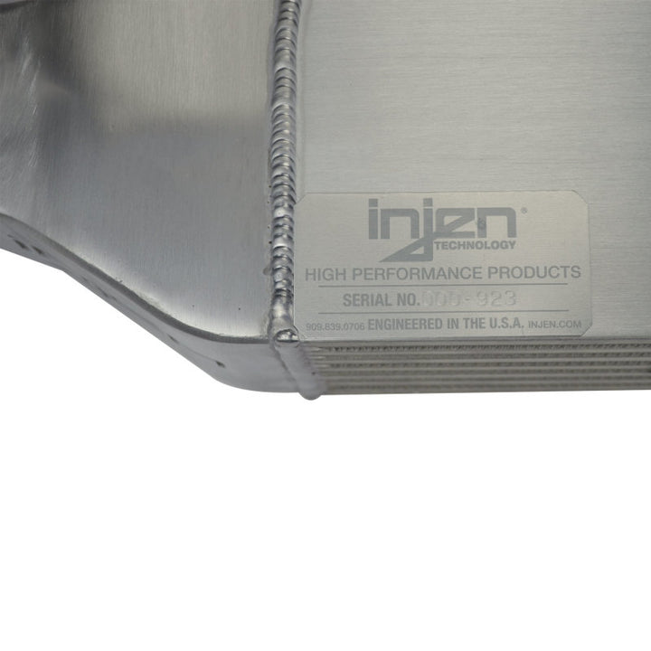 Injen 17-20 Honda Civic Type-R (FK8) I4 2.0L Bar and Plate Front Mount Intercooler - Bull Strap