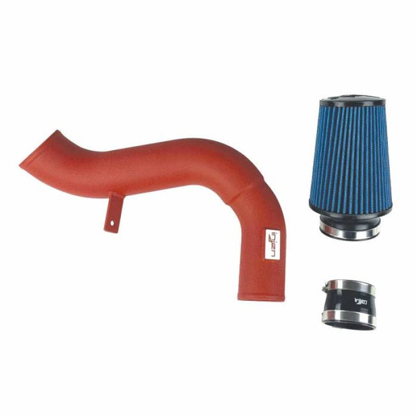 Injen 18-19 Audi S4/S5 (B9) 3.0L Turbo Wrinkle Red Short Ram Intake - Bull Strap