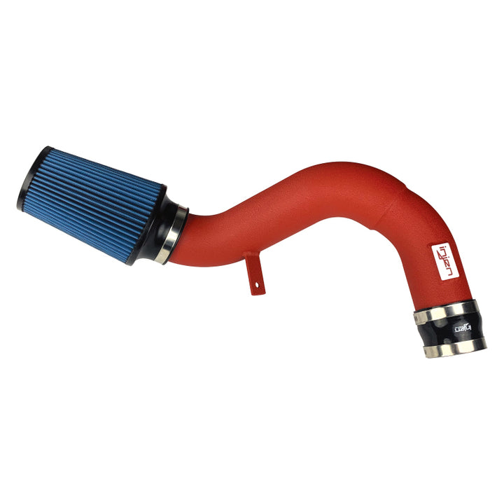Injen 18-19 Audi S4/S5 (B9) 3.0L Turbo Wrinkle Red Short Ram Intake - Bull Strap