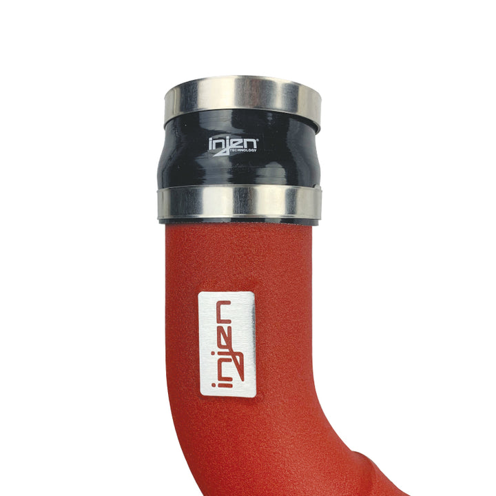 Injen 18-19 Audi S4/S5 (B9) 3.0L Turbo Wrinkle Red Short Ram Intake - Bull Strap