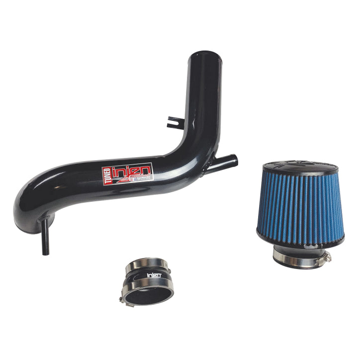 Injen 18-20 Hyundai Kona L4-1.6L Turbo Laser Black IS Short Ram Cold Air Intake System - Bull Strap