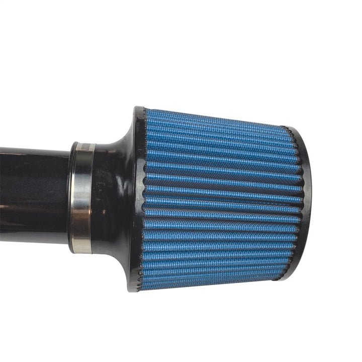 Injen 18-20 Hyundai Kona L4-1.6L Turbo Laser Black IS Short Ram Cold Air Intake System - Bull Strap