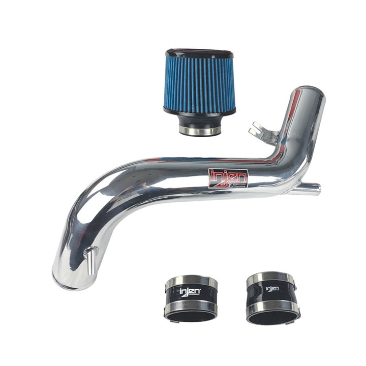 Injen 18-20 Hyundai Veloster L4-1.6L Turbo Polished Short Ram Cold Air Intake System - Bull Strap