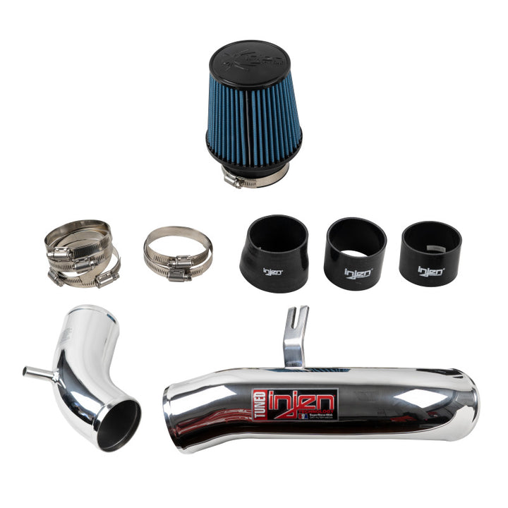 Injen 18-20 Kia Forte 2.0L (L4) Polished Cold Air Intake - Bull Strap