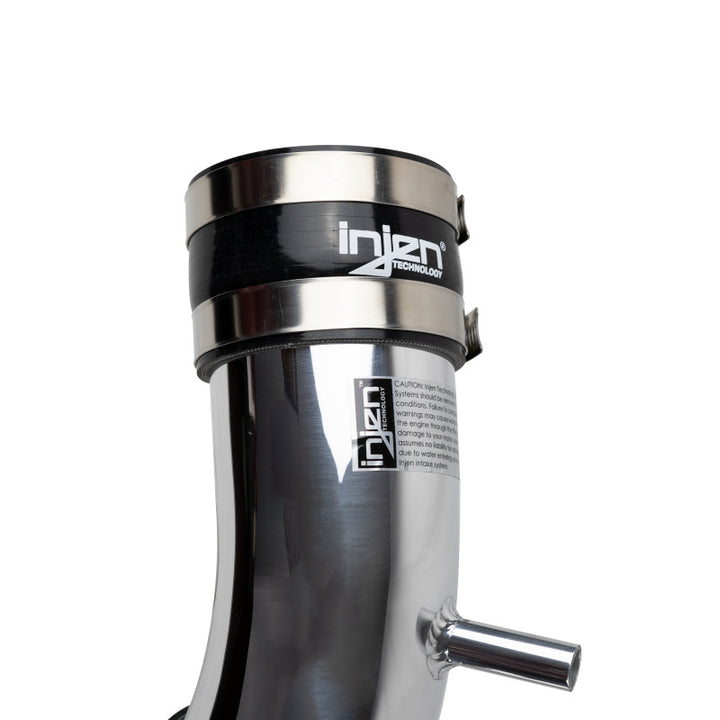 Injen 18-20 Kia Forte 2.0L (L4) Polished Cold Air Intake - Bull Strap