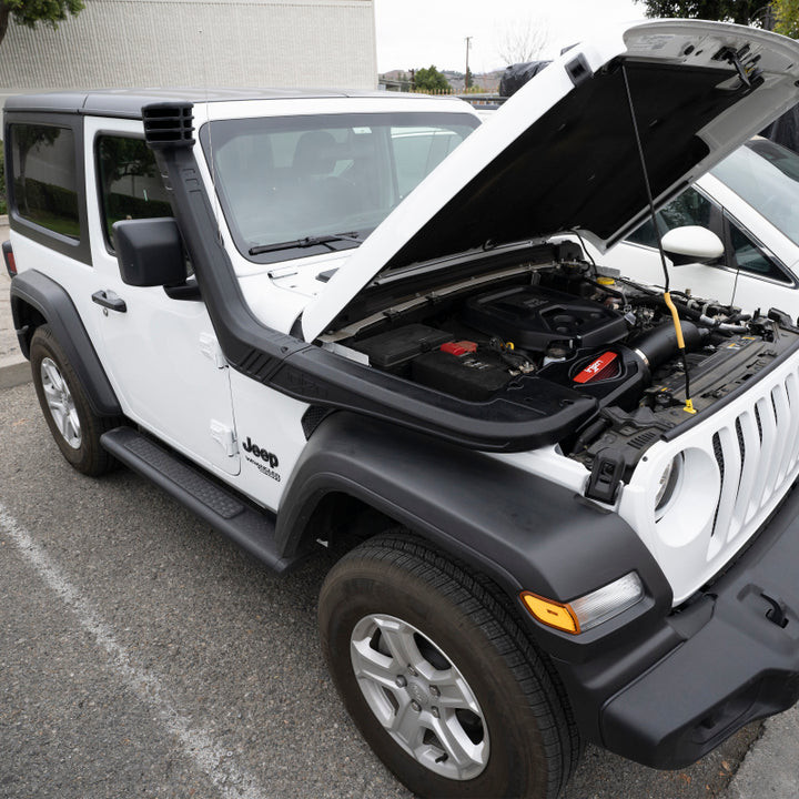 Injen 18-23 Jeep Wrangler JL/JT Evolution Snorkel System - Bull Strap