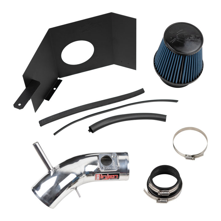 Injen 18-23 Toyota Camry 2.5L Polished Short Ram Air Intake - Bull Strap