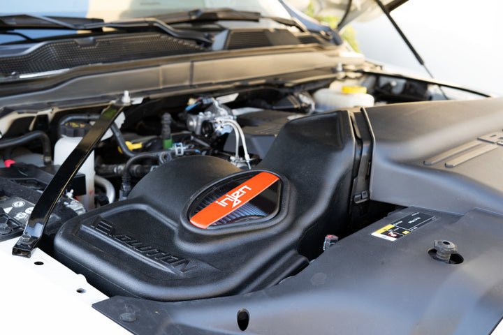Injen 19-22 Ram 2500/3500 I6-6.7L Diesel Evolution Intake - Dry Filter - Bull Strap