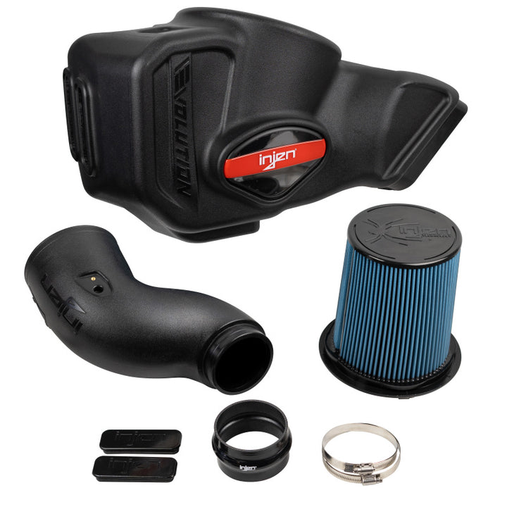 Injen 19-22 Ram 2500/3500 I6-6.7L Diesel Evolution Intake - Dry Filter - Bull Strap
