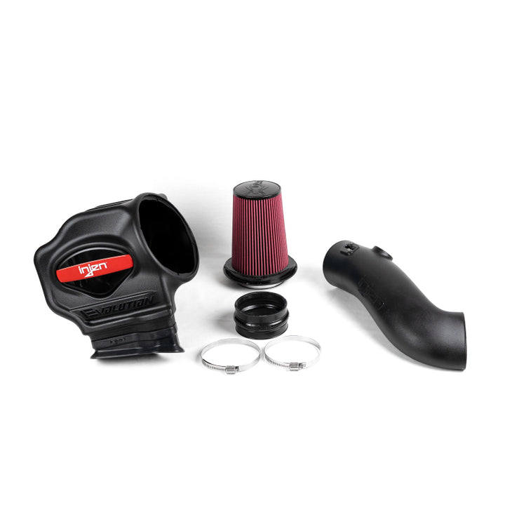 Injen 20-22 Ford Super-Duty 6.7L Turbo Diesel Evolution Air Intake (Oiled) - Bull Strap