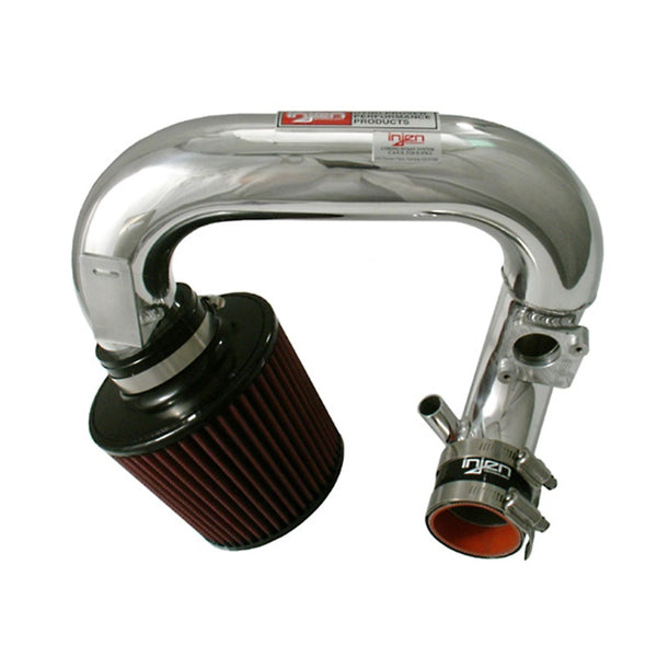 Injen 2004 Scion xA 1.5L 4 Cyl Black Short Ram Tuned Air Intake w/ MR Technology - Bull Strap