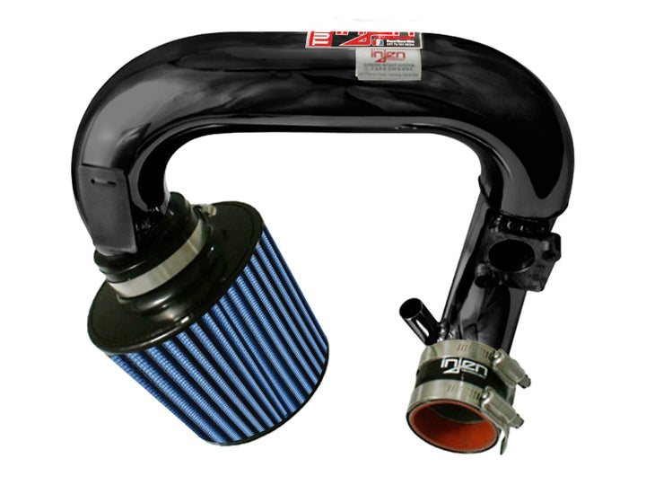 Injen 2004 Scion xA 1.5L 4 Cyl Black Short Ram Tuned Air Intake w/ MR Technology - Bull Strap
