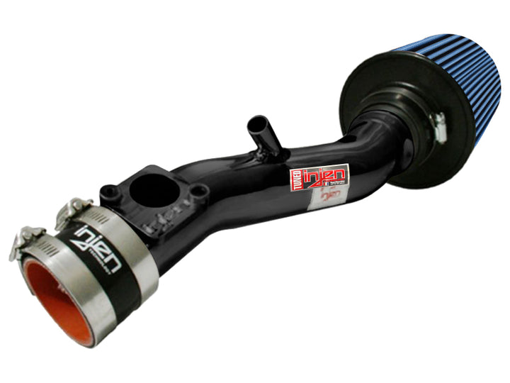 Injen 2004 Scion xB 1.5L 4 Cyl Black Short Ram Intake w/ Blue Filter - Bull Strap