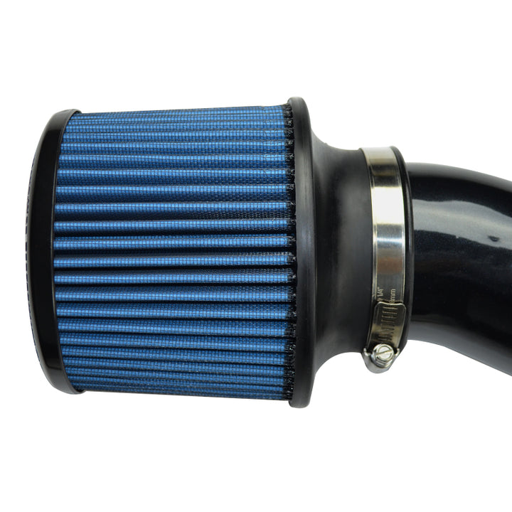 Injen 2006 M35 3.5 V6 Black Cold Air Intake - Bull Strap