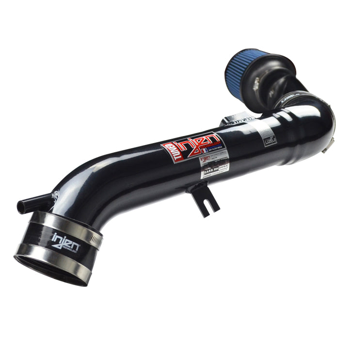 Injen 2006 M35 3.5 V6 Black Cold Air Intake - Bull Strap