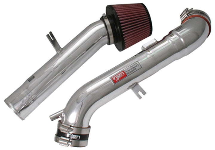 Injen 2006 M35 3.5 V6 Polished Cold Air Intake - Bull Strap