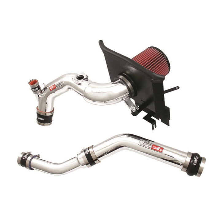 Injen 2008-14 Mitsubishi Evo X 2.0L 4Cyl Polished Short Ram Intake - Bull Strap