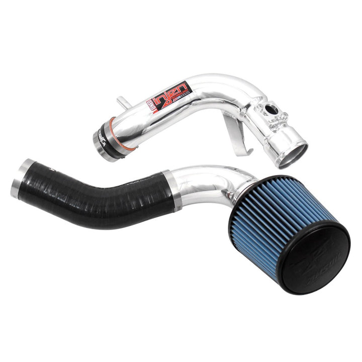 Injen 2009 Corolla 1.8L 4 Cyl. Polished Cold Air Intake - Bull Strap