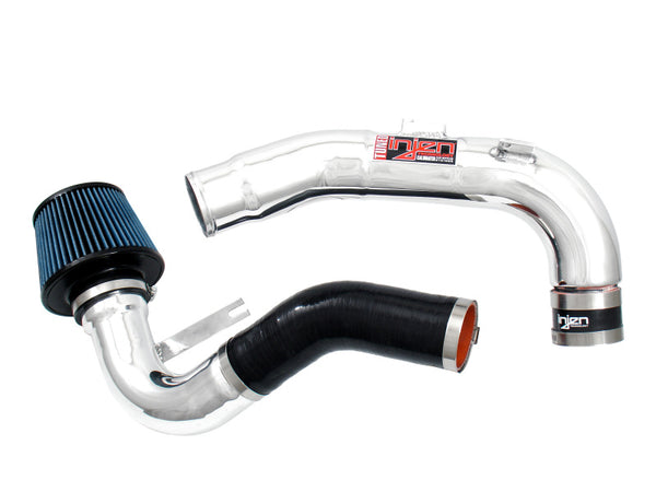 Injen 2009 Corolla XRS 2.4L 4 Cyl. Polished Cold Air Intake - Bull Strap