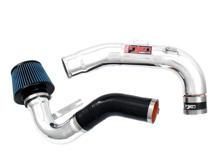 Injen 2009 Corolla XRS 2.4L 4 Cyl. Polished Cold Air Intake - Bull Strap