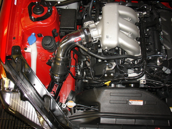 Injen 2010 Genesis Coupe ONLY 3.8L V6 Polished Cold Air Intake - Bull Strap