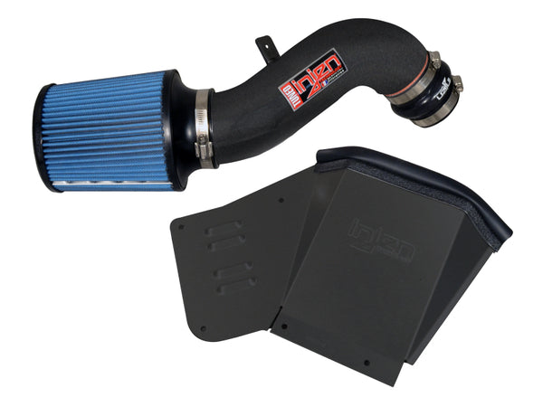 Injen 2015 Audi B8/S4 3.0L TFSI Supercharged Black Short Ram Intake w/MR Technology - Bull Strap