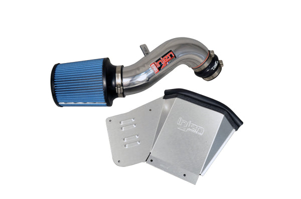 Injen 2015 Audi B8/S4 3.0L TFSI Supercharged Polished Short Ram Intake w/MR Technology & Heat Shield - Bull Strap