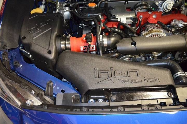 Injen 2015 Subaru STI 2.5L 4cyl Evolution Intake w/ Ram Air Scoop - Bull Strap
