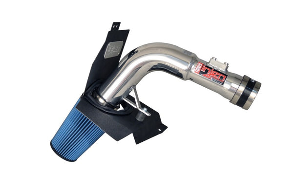 Injen 2015 Subaru STi 2.5L 4 Cyl (Turbo) Wrinkle Red Cold Air Intake w/ MR Tech and Heat Shield - Bull Strap