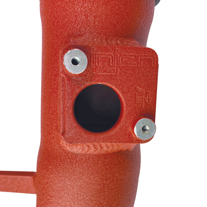 Injen 2016 Honda Civic 1.5L Turbo 4Cyl Wrinkle Red Cold Air Intake w/MR Tech (does not fit Si trim) - Bull Strap