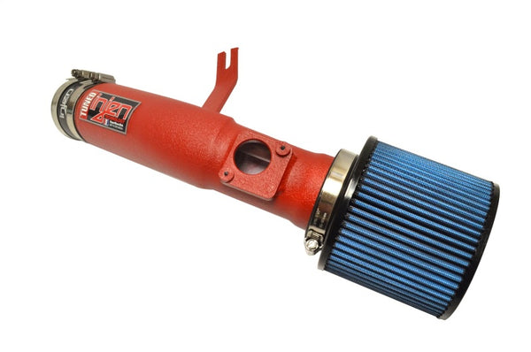 Injen 2017+ Honda Civic Si 1.5L Wrinkle Red Cold Air Intake - Bull Strap