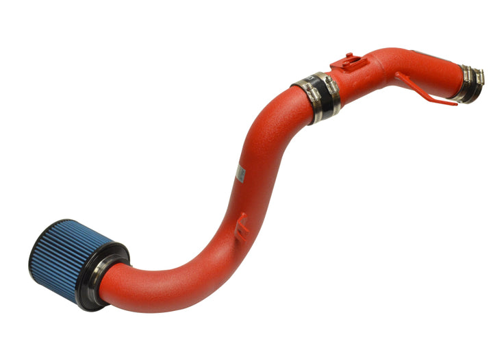 Injen 2017+ Honda Civic Si 1.5L Wrinkle Red Cold Air Intake - Bull Strap